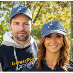 4397 Unstructured American Wingfoot Cap