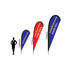 Tear Drop Banners