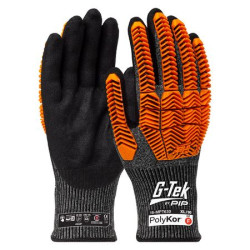 G-Tek PolyKor 13G Seamless Impact Cut F Glove - 6 Pack